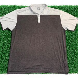 Callaway Men's Grey and Brown Polo-shirts